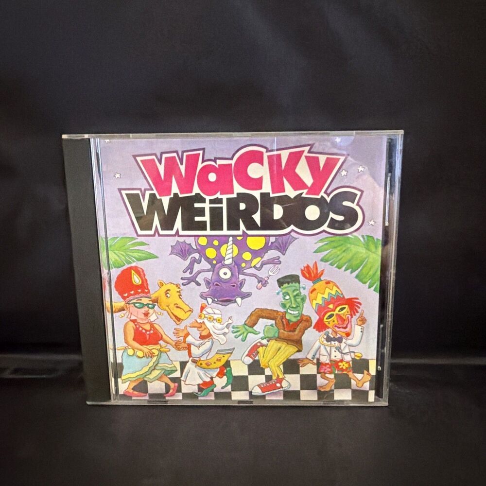 Wacky Weirdos Various Artists CD 1992 K-Tel Novelty Comedy Weird Songs Compilati